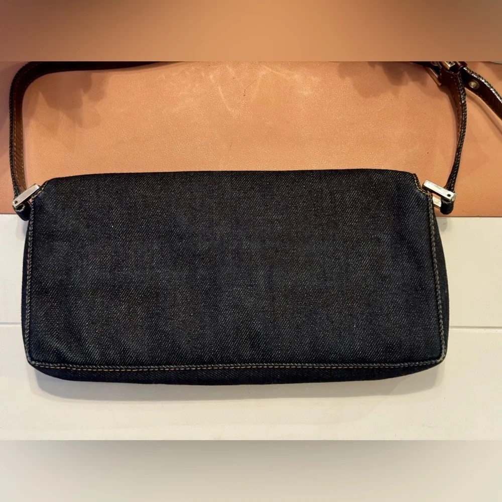 Fendi Denim Baguette - Picture 6 of 14